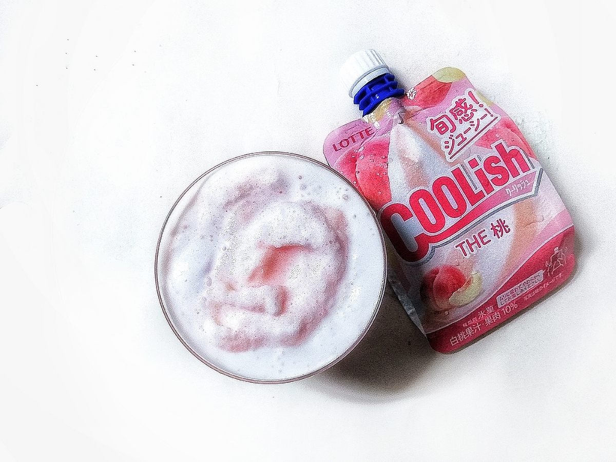 旬”感ジューシーな新作｢クーリッシュ THE桃｣ 2024 - ツレヅレ食ナルモノ