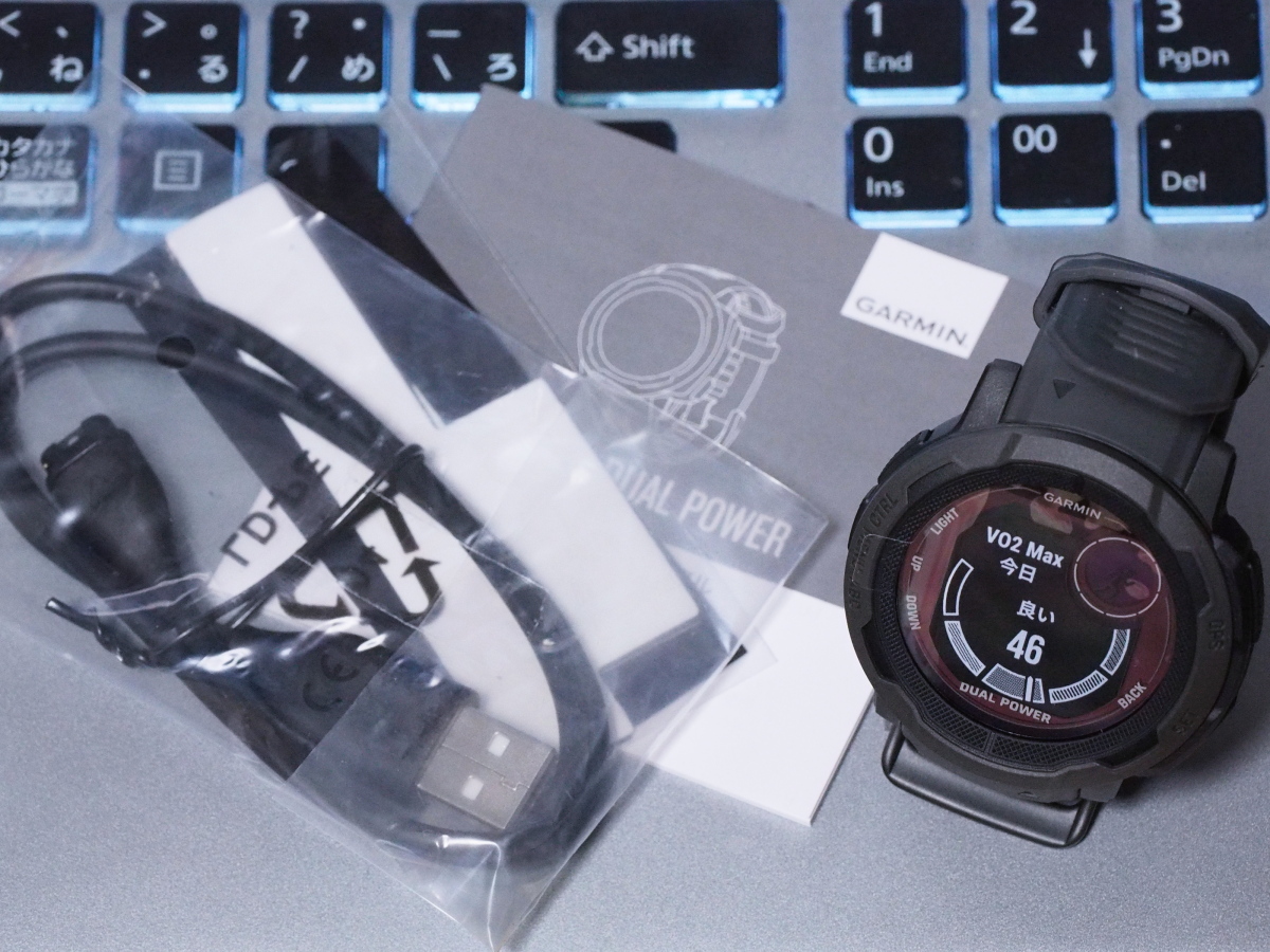 GARMIN Instinct 2 Dual Power (Graphite)」を購入した話。 - いまここ