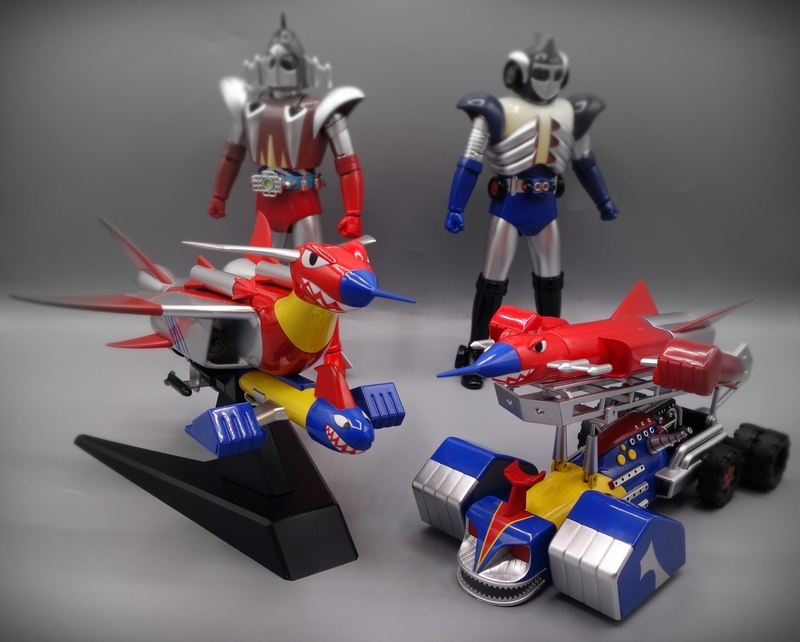 特撮合金 宇宙鉄人キョーダイン スカイジェット&グランカー レビュー