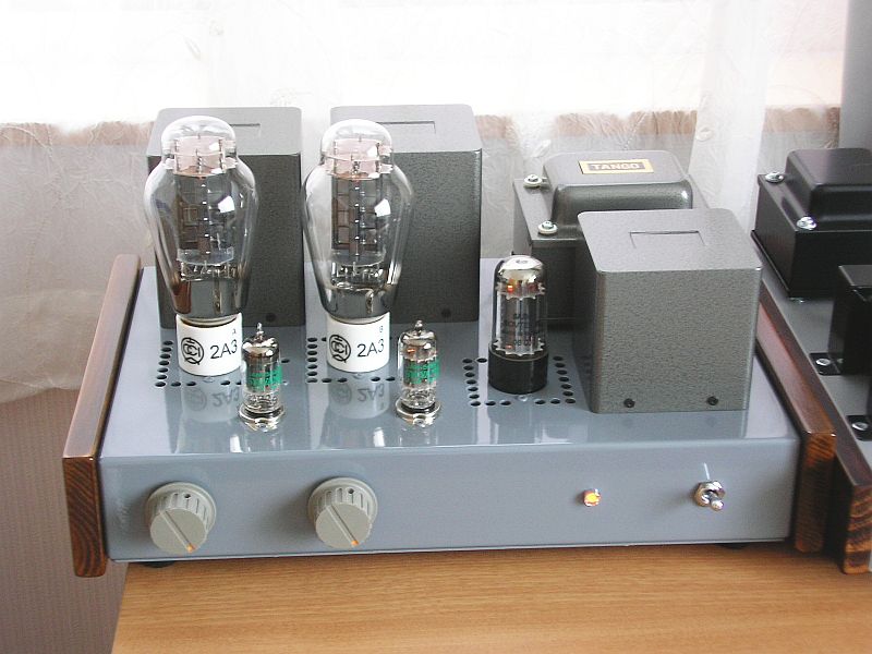 45シングルアンプを2A3シングルアンプに改造 - おんにょの真空管オーディオ