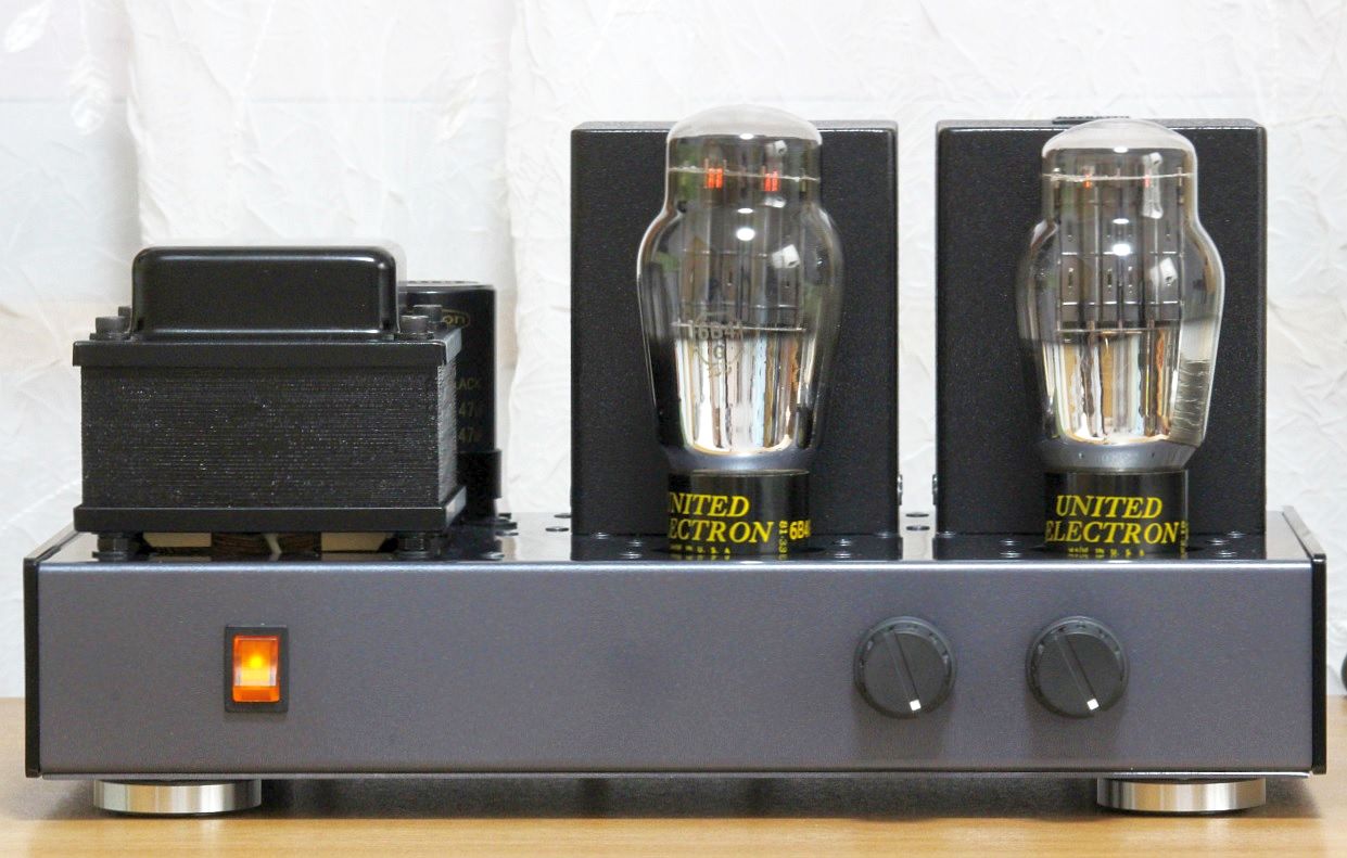 6CA10 シングルアンプ 真空管アンプ 音でますが念のためジャンク扱い