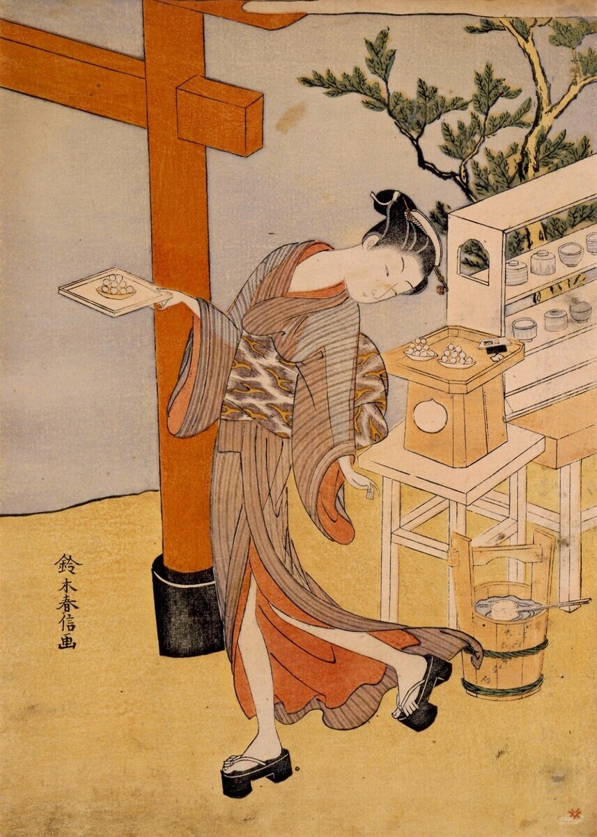 江戸のアイドル「笠森お仙」（後編） - Peepooblue's Sketchbook