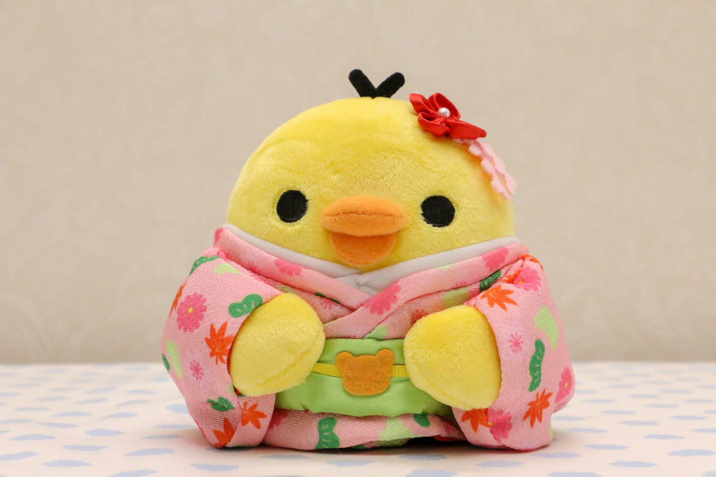 リラックマ ごゆるり京都 舞妓 (キイロイトリ) あつめてぬいぐるみ