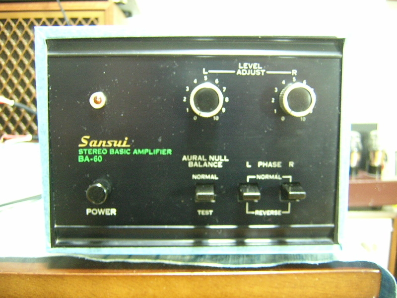 SANSUI BA-60 レストア修理 その2（完成） - mosukeのオーディオ