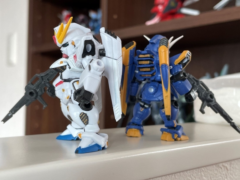 MSアンサンブル・F91部分塗装完結編。 - Think Like Talking.