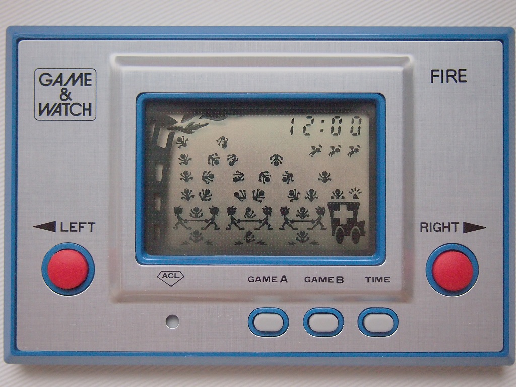 第4作】 RC-04 ファイア - どこでもGAME&WATCH ～ゲームウオッチ全機種