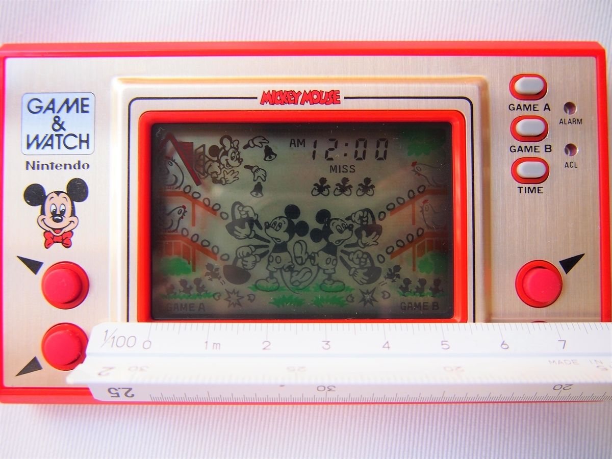 特別編②】 GAME&WATCH シルバー VS ワイドスクリーン画面サイズの比較