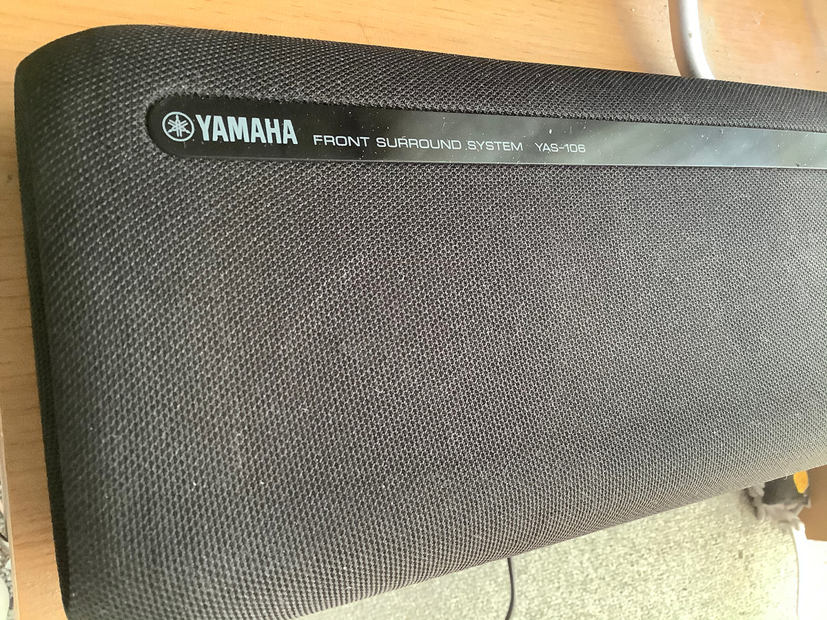 中古のサウンドバーYAMAHA YAS-106を衝動買いしてしまった - Re:シルの