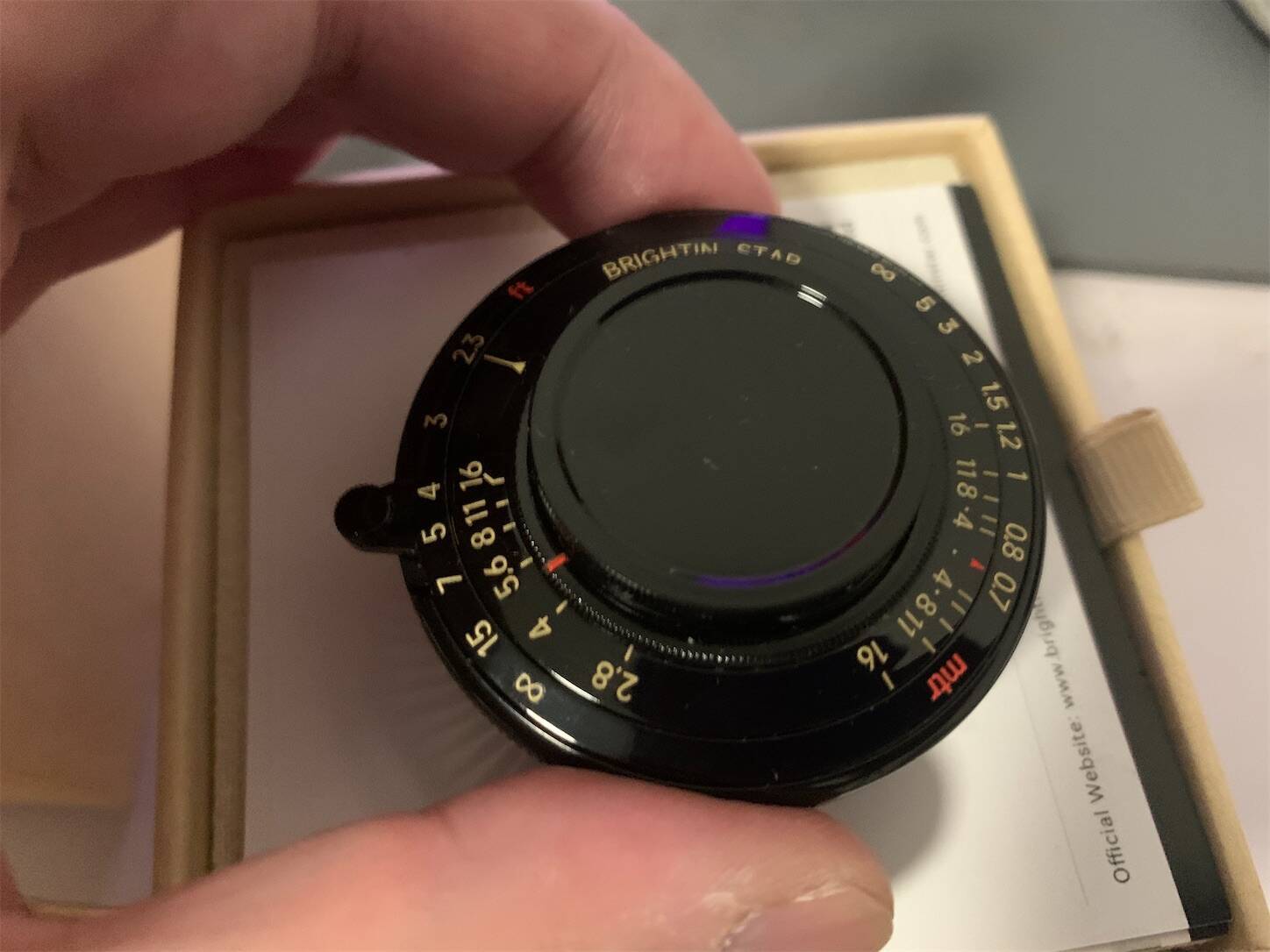 Brightin Star星曜 XSLIM-M 28mmf2.8・想像より更に小さいマニュアル