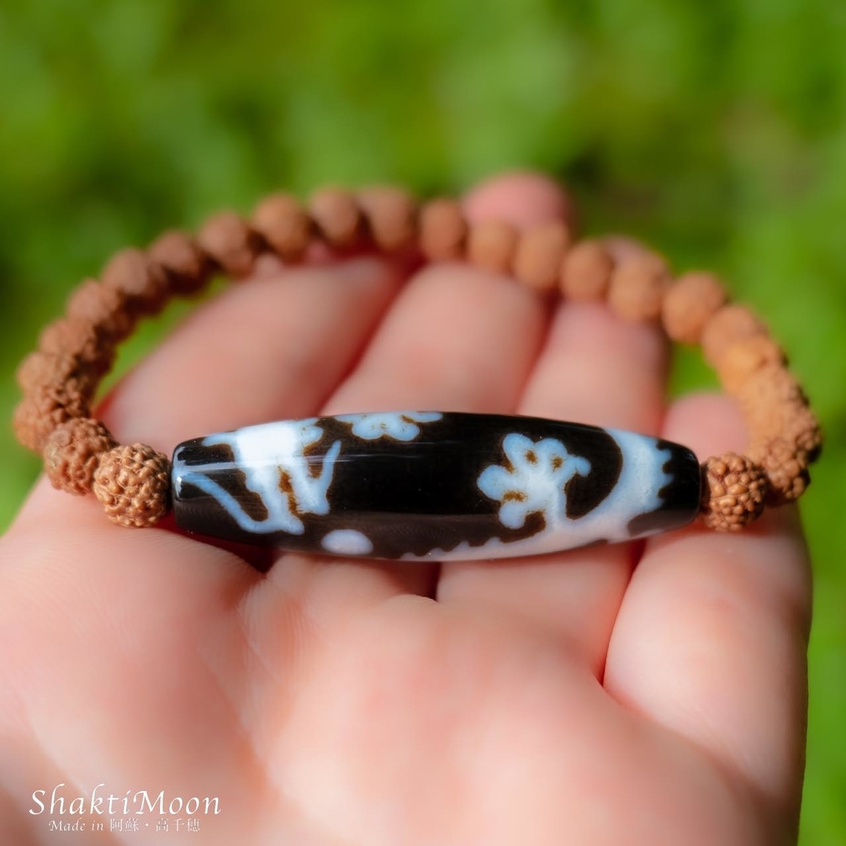 レア・希少！宝珠 皇帝龍天珠(五爪龍神) 至純高級天珠 ルドラクシャ