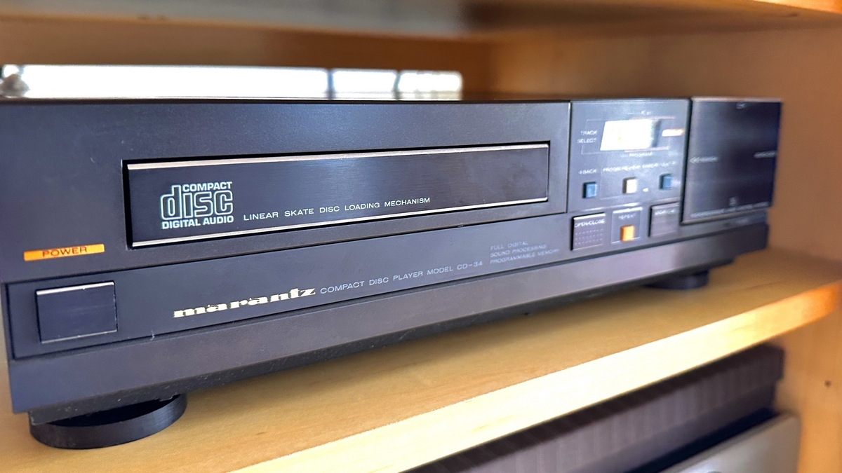 Marantz CD-34 - 38年前のCDプレーヤーをもう一度手に - Sound & Silence