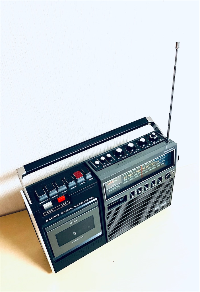 1980年代 サンヨー メタル ラジカセ sanyo mr-x830 整備済 【公式通販】