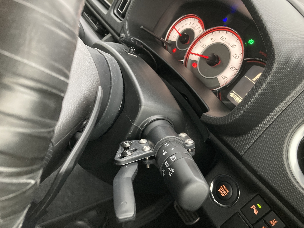 アルトワークスドラポジ改善その4 NEOPLOTステアリングスペーサーNEO