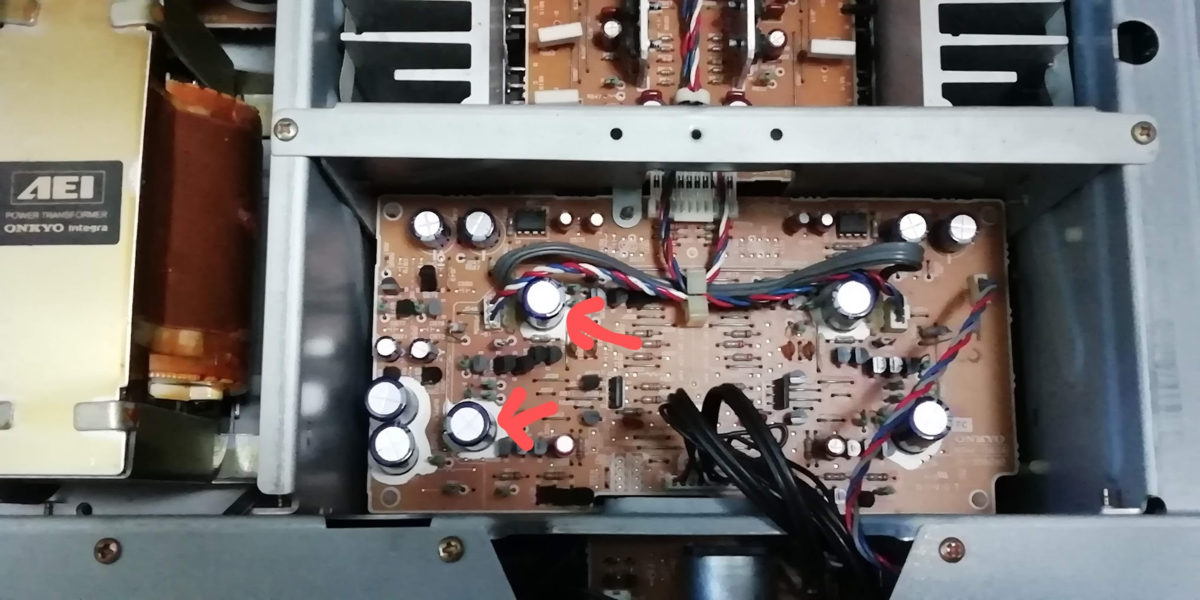 ONKYO プリメインアンプ integra A-925 片側の音が出なくなった