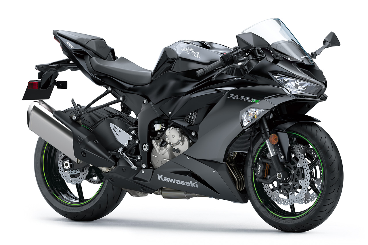 2019年型ニンジャZX-6R（メタリックスパークブラック×メタリック