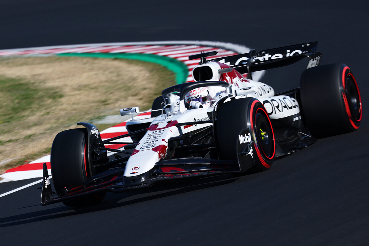 鈴鹿で見えたフェルスタッペンと角田裕毅の差。衝撃を受けた平川亮の