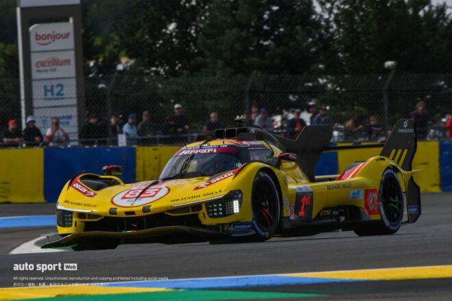 ル・マン24時間テストデー開幕。セッション1はフェラーリ最速、トヨタ