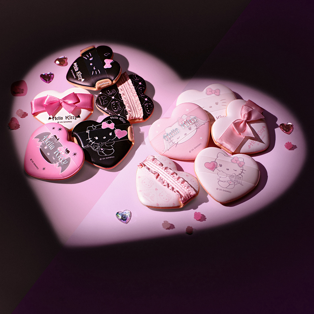 ハローキティ 天使と小悪魔エディション] Fillimilli ハートクッション