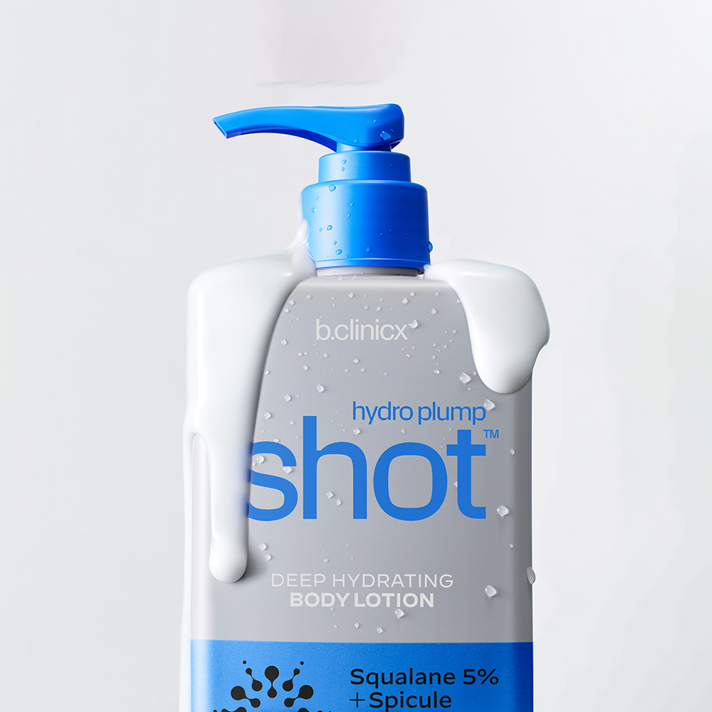 b.clinicx Hydro Plum Shot 5% Deep Hydrating Body Lotion 300ml