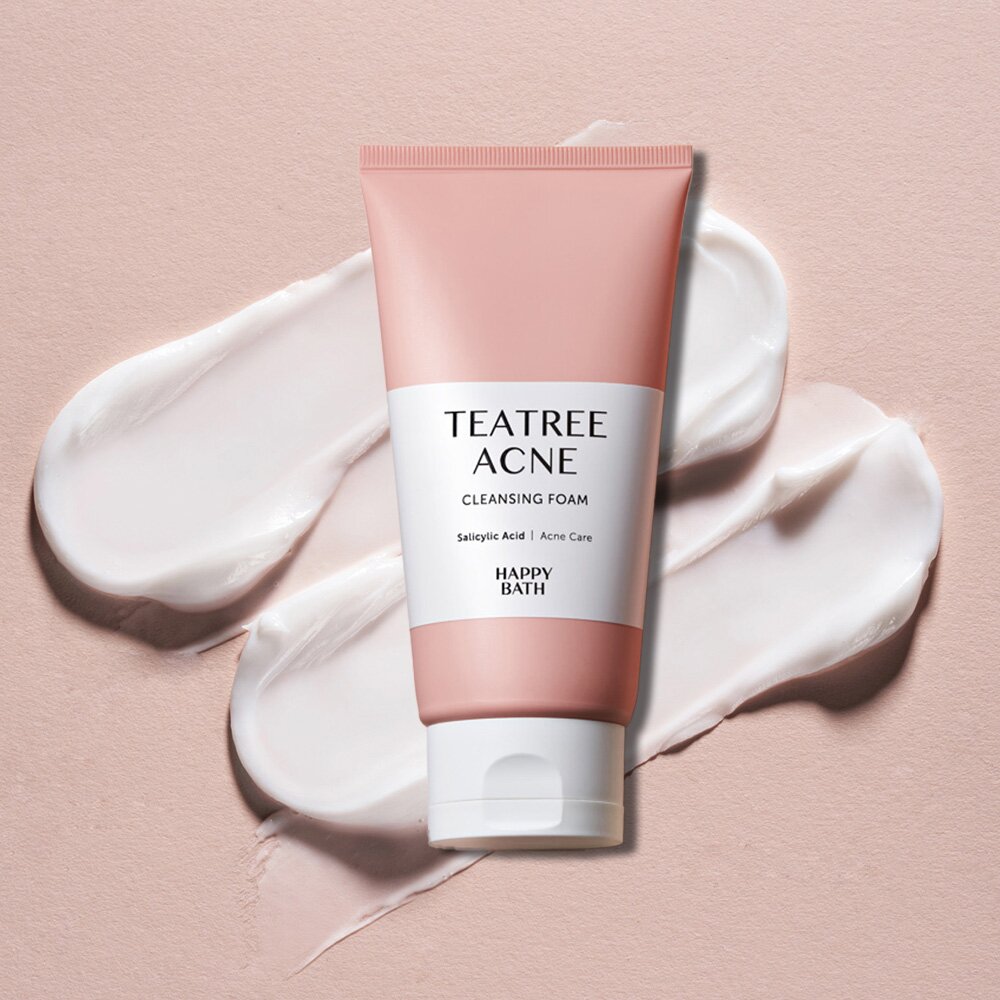 Happy Bath ティーツリーアクネクレンジングフォーム 150g | OLIVE