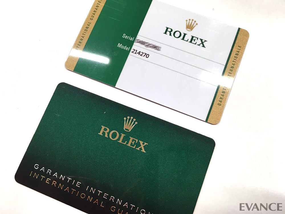 2020年ロレックスの国際保証書がリニューアル！/新旧ギャランティーを