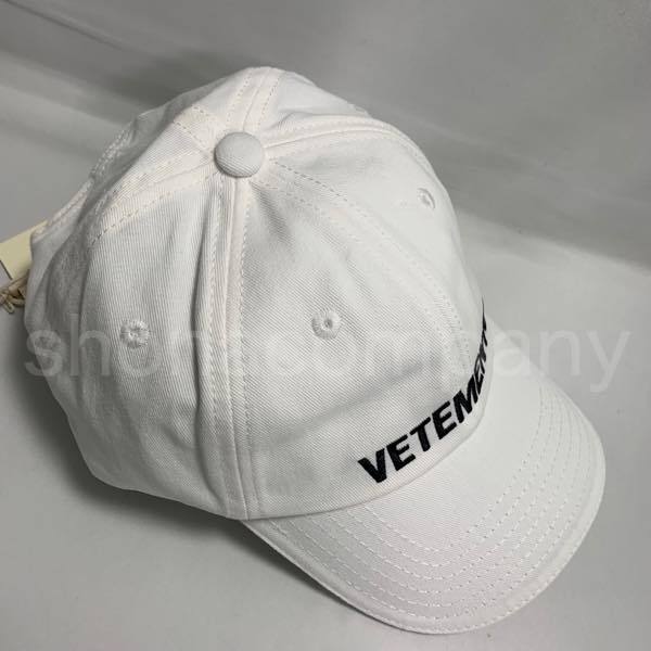 関税込】新作◇VETEMENTS ヴェトモン◇ロゴ キャップ (VETEMENTS