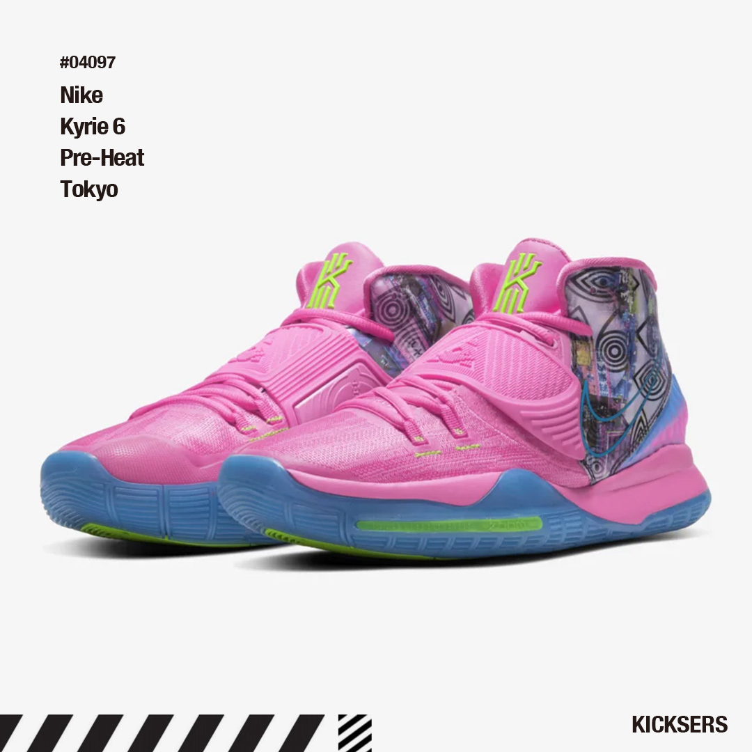 人気話題カイリーシティパック！Nike Kyrie 6 Pre-Heat Tokyo (Nike