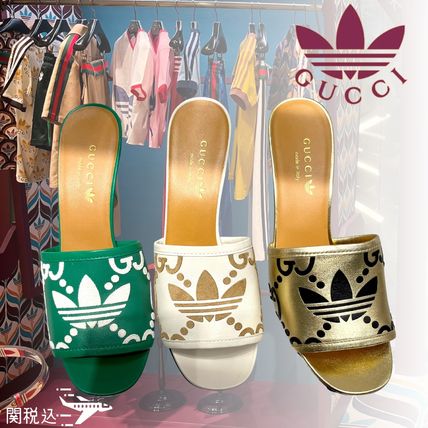 ブランドコラボ GUCCI(グッチ) サンダル・ミュール(レディース