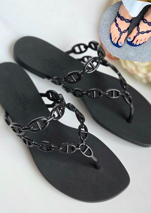 アロハ HERMES(エルメス) サンダル・ミュール(レディース) - ブランド