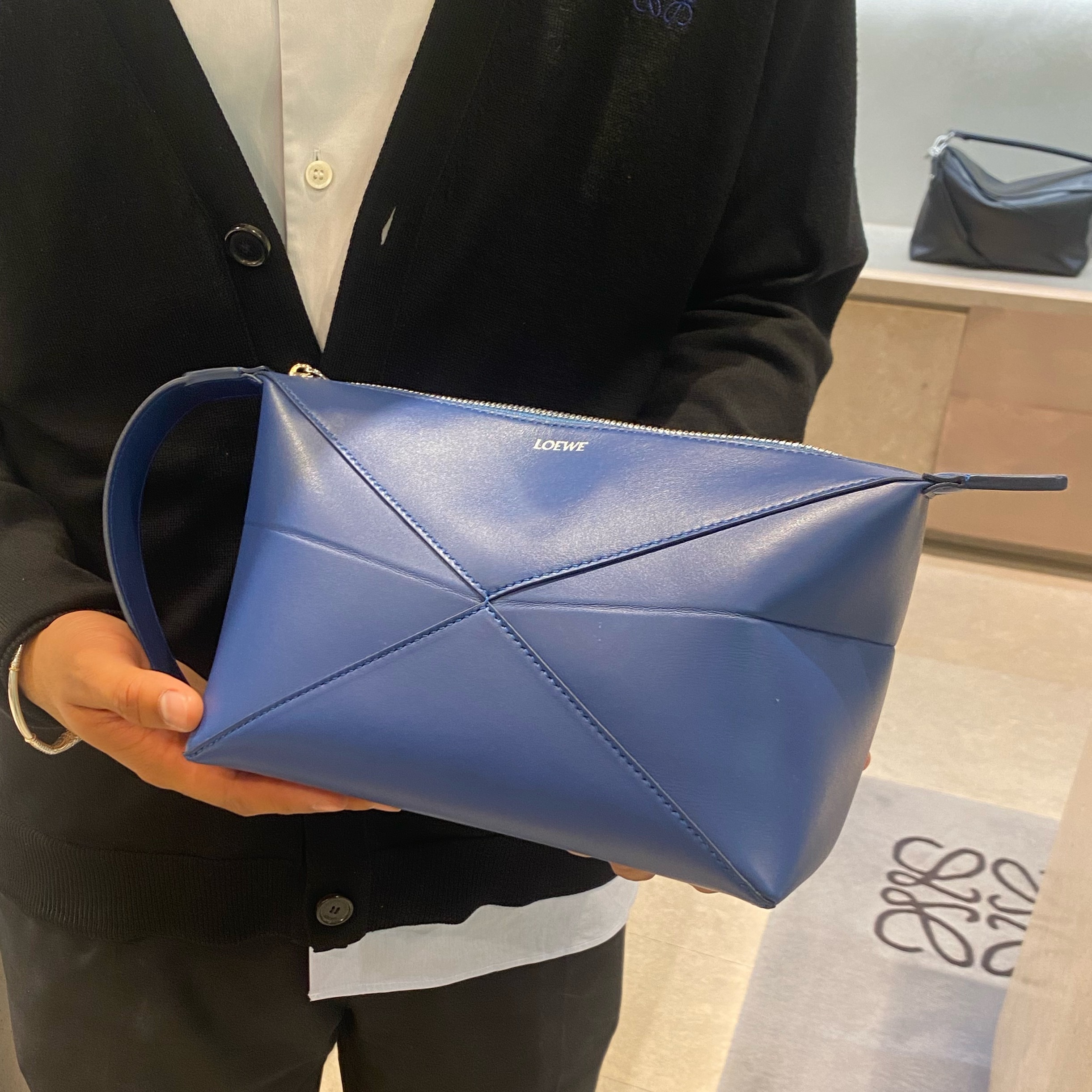 LOEWE 人気 Trousse de toilette Puzzle Fold (LOEWE/バッグ・カバン