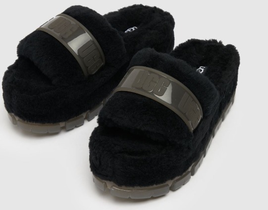 SALE【厚底ふわふわ】アグUGG Fluffita Clearスリッパサンダル (UGG