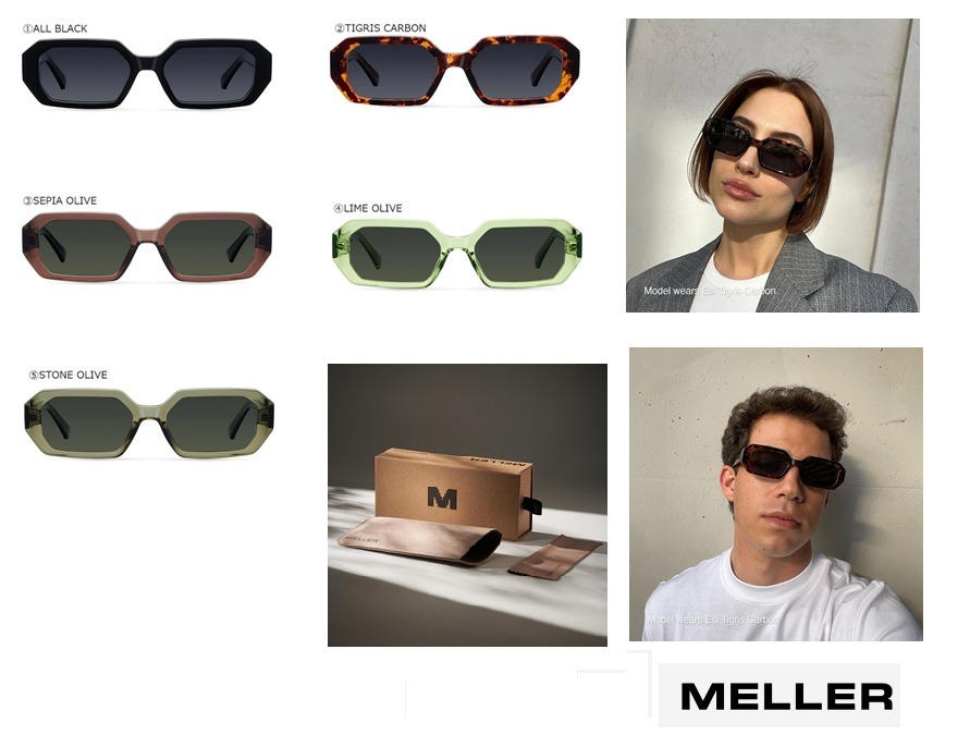 MELLER】バイオベース・ユニセックスサングラス☆ESI (MELLER