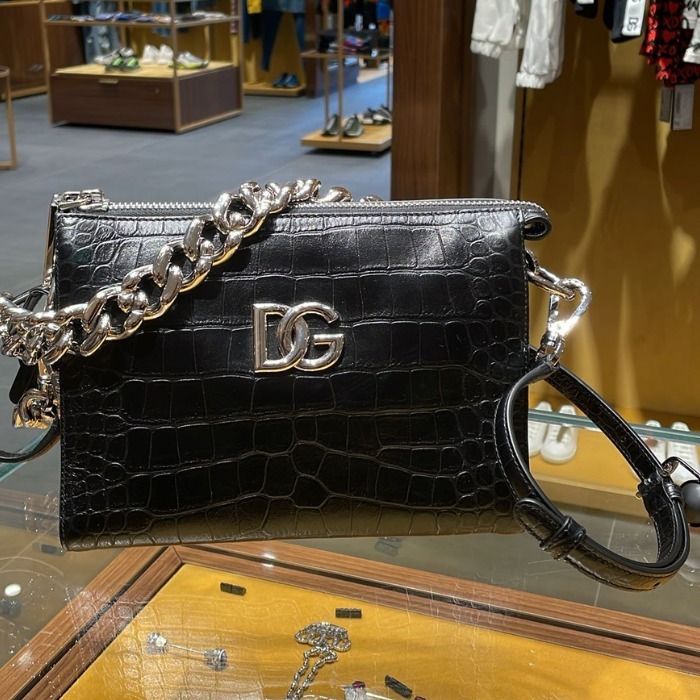 希少 DOLCE&GABBANA ドルガバ DG チェーン ショルダーバッグ (Dolce