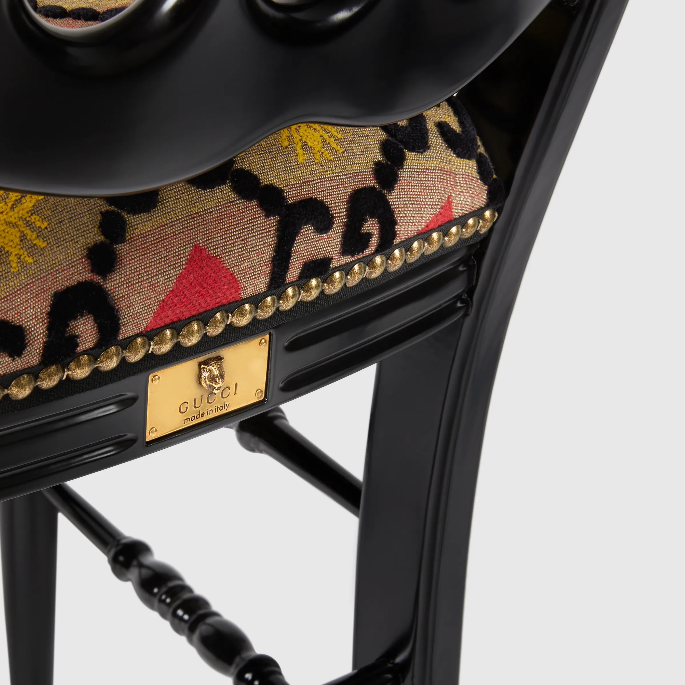 国内発| GUCCI Francesina GGジャカード ウッドチェア (GUCCI/椅子