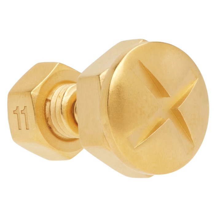 関税送料込! 【Maison Margiela】ボルト＆ナット シングルピアス