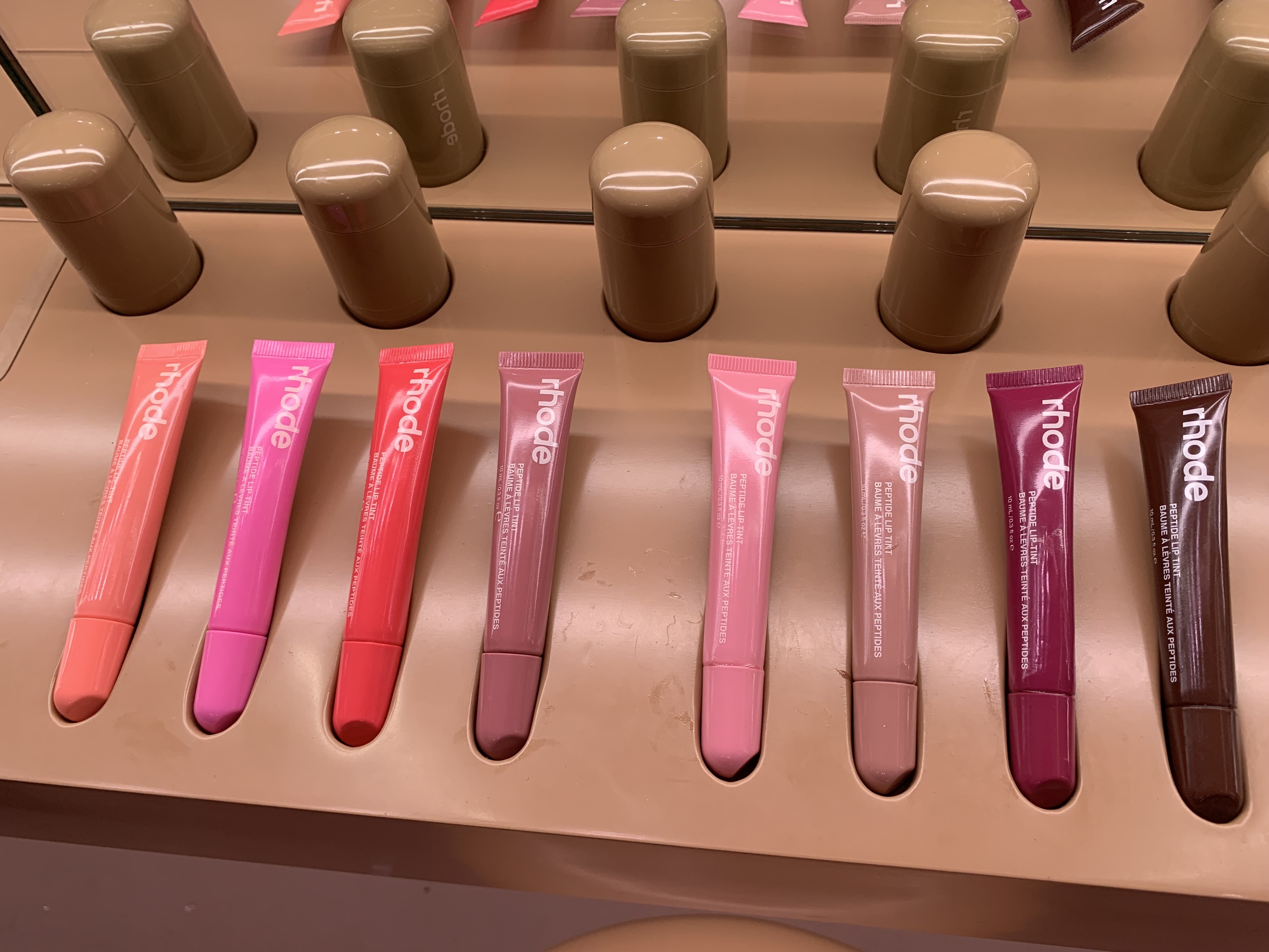 ヘイリー・ビーバー発【rhode】 クリームチーク+リップティント (rhode