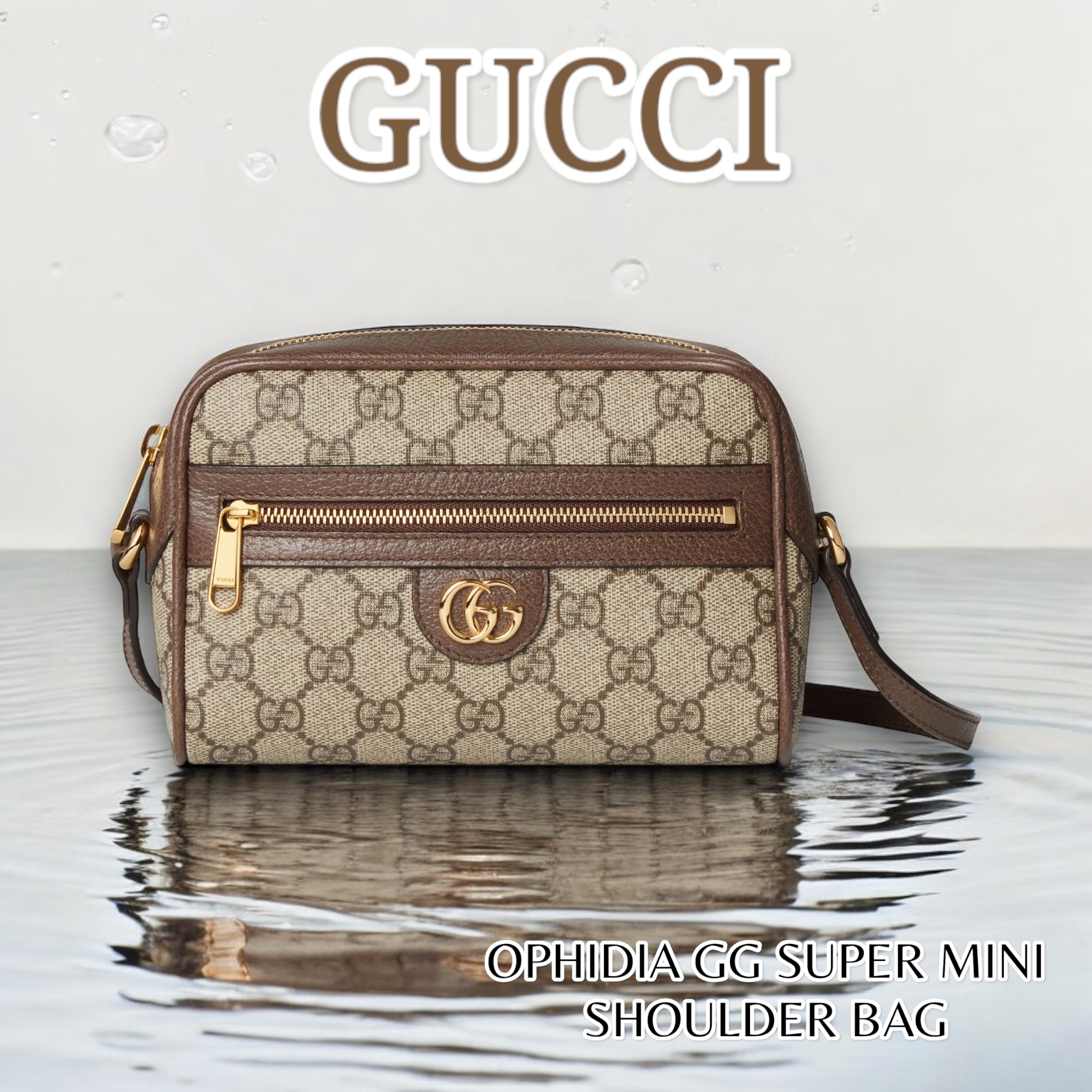 GUCCI＊OPHIDIA GG SUPER MINI ショルダーバッグ＊送料込 (GUCCI