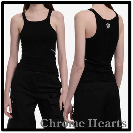 ブラック（黒）系 CHROME HEARTS(クロムハーツ) キャミソール