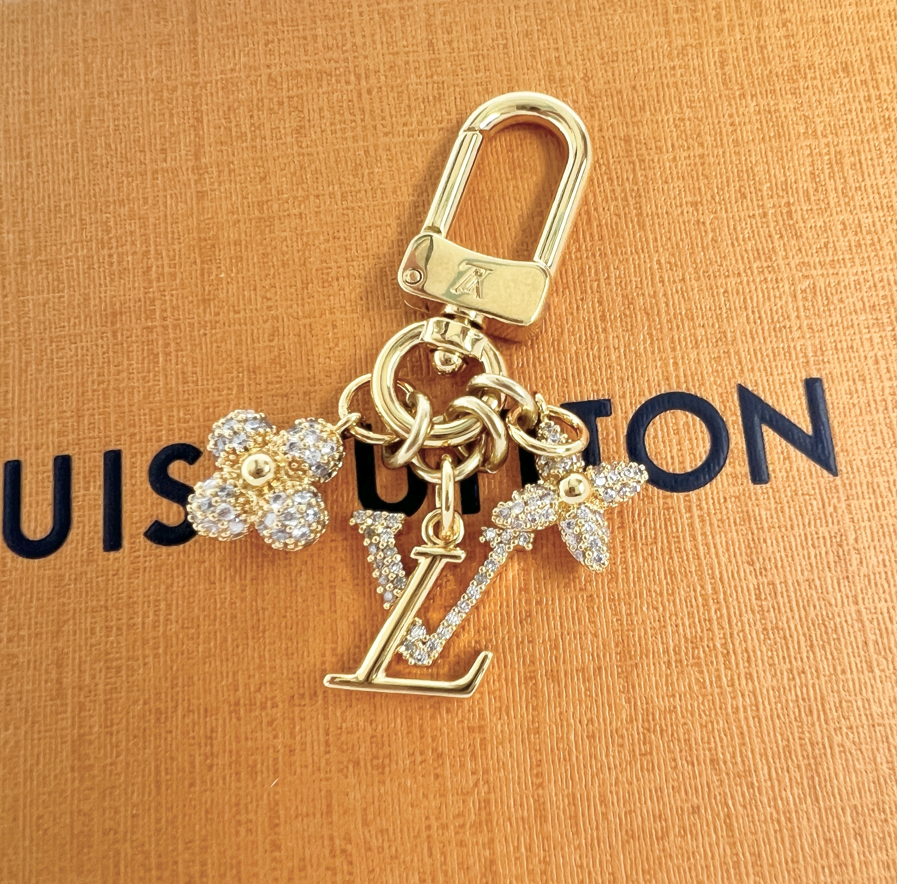 すぐ届く 国内配送 ルイヴィトン チャーム キーリング (Louis Vuitton