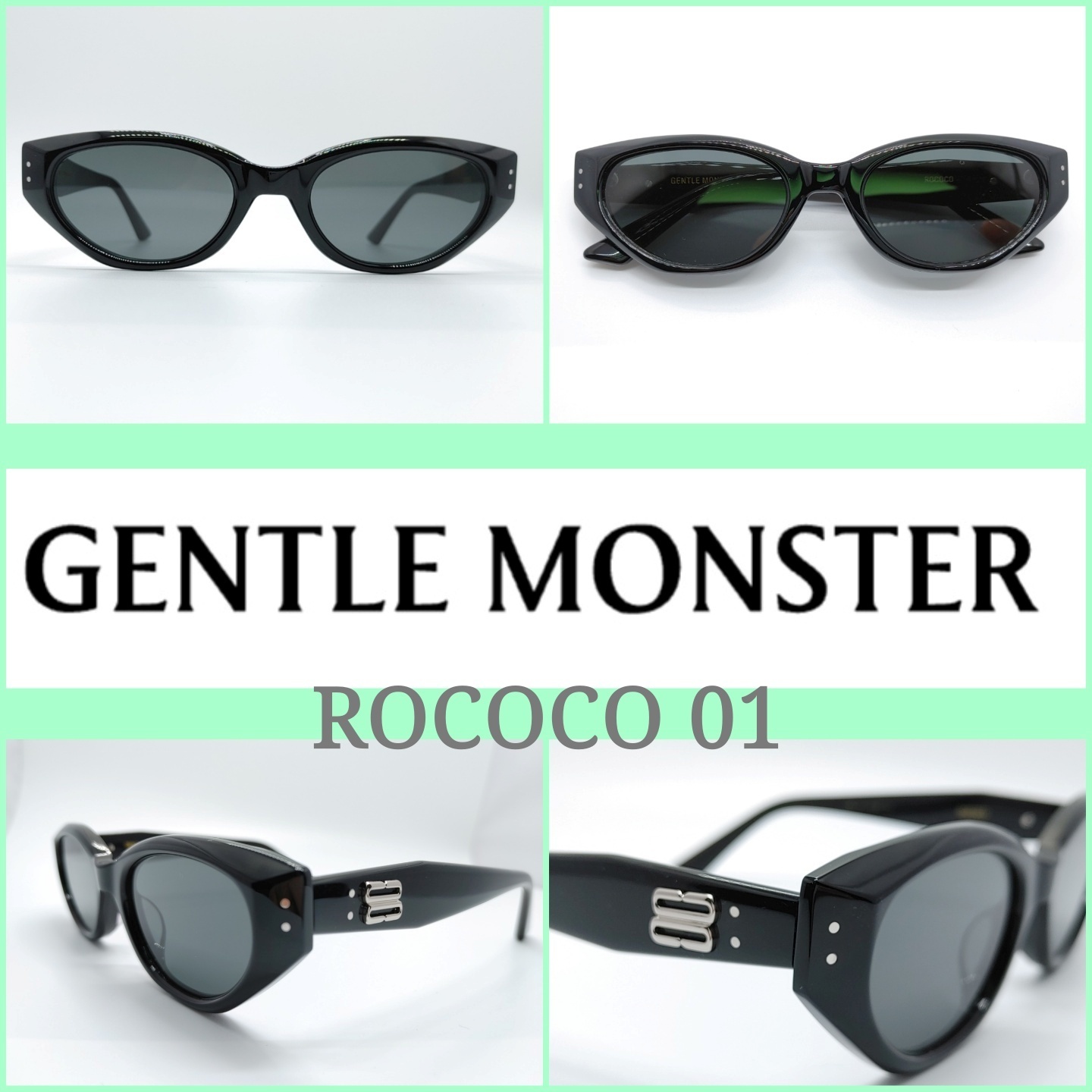純正】☆ROCOCO 01☆ジェニーサングラス最高の人気！ (Gentle Monster