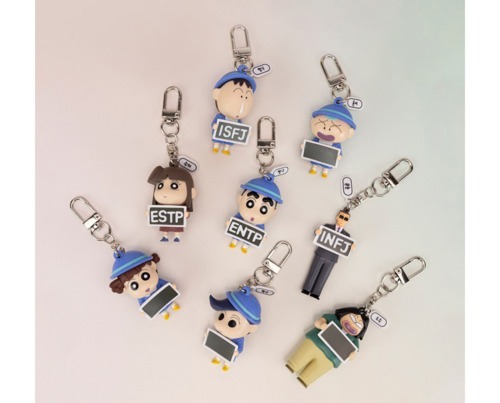 クレヨンしんちゃん MBTI キーホルダー 1BOX 20個入 (Crayon Shin-chan