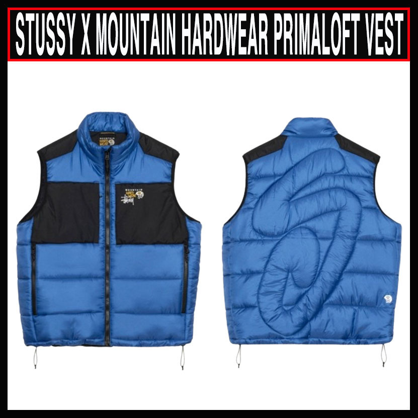 大人気 ☆STUSSY X MOUNTAIN HARDWEAR☆ PRIMALOFT VEST (STUSSY