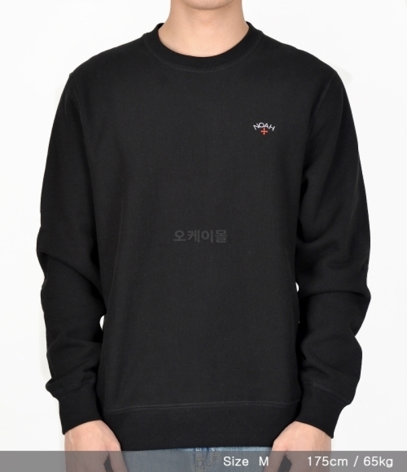 NOAH｜SWEATSHIRTS (Fleece Classic Crewneck (SS3NOAH BLK) (NOAH