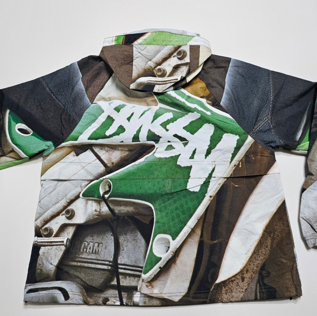 ☆24SS 最新作☆STUSSY BEACH SHELL BAJA PRINT (STUSSY/ジャケット