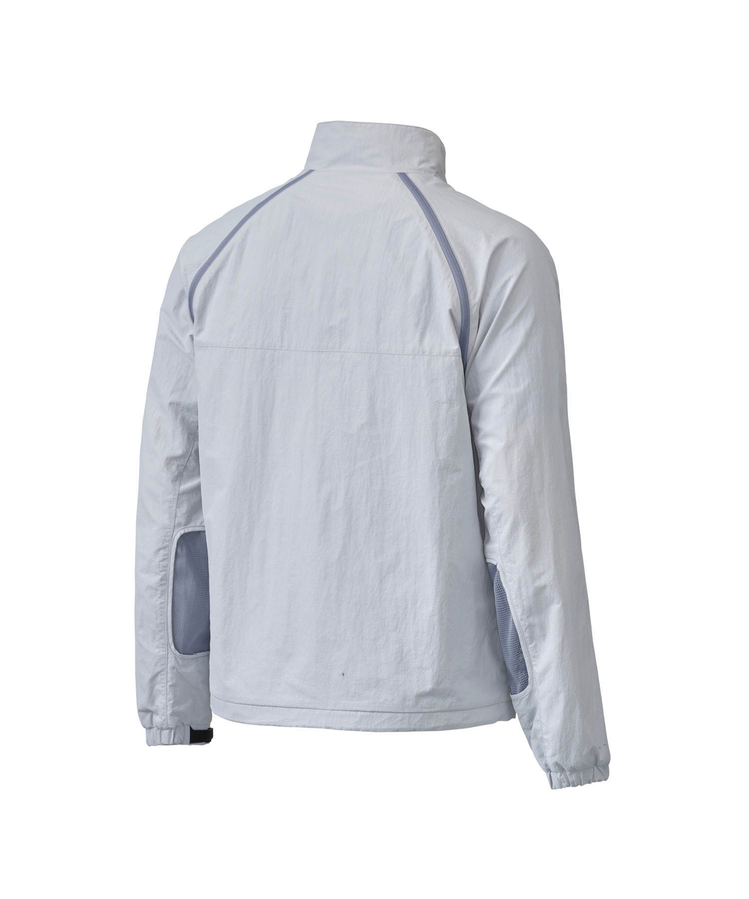 SANSAN GEAR】 SLASH ZIPPER JACKET [LIGHT GREY] (San San Gear