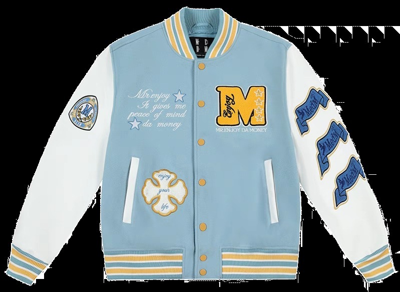 ☆MEDM☆ロゴ カジュアル ユニセックス スタジャン/送料込 (MR. ENJOY