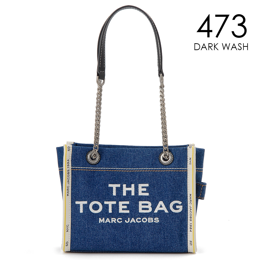 マークジェイコブス トートバッグ 2F4HTT029H05 ザ デニムトート (MARC