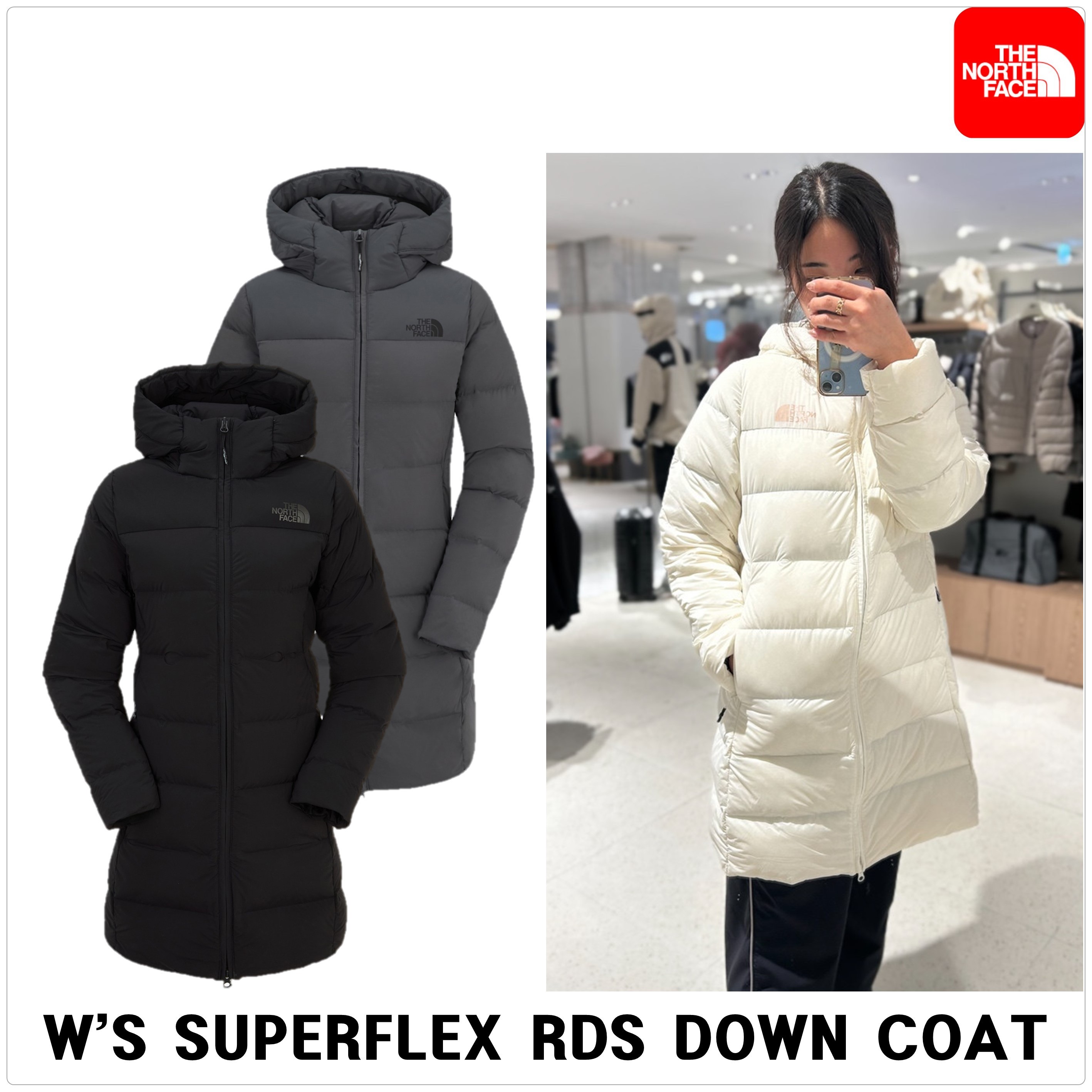 ノースフェイス] W'S SUPERFLEX ダウン コート ☆新作・24AW☆ (THE