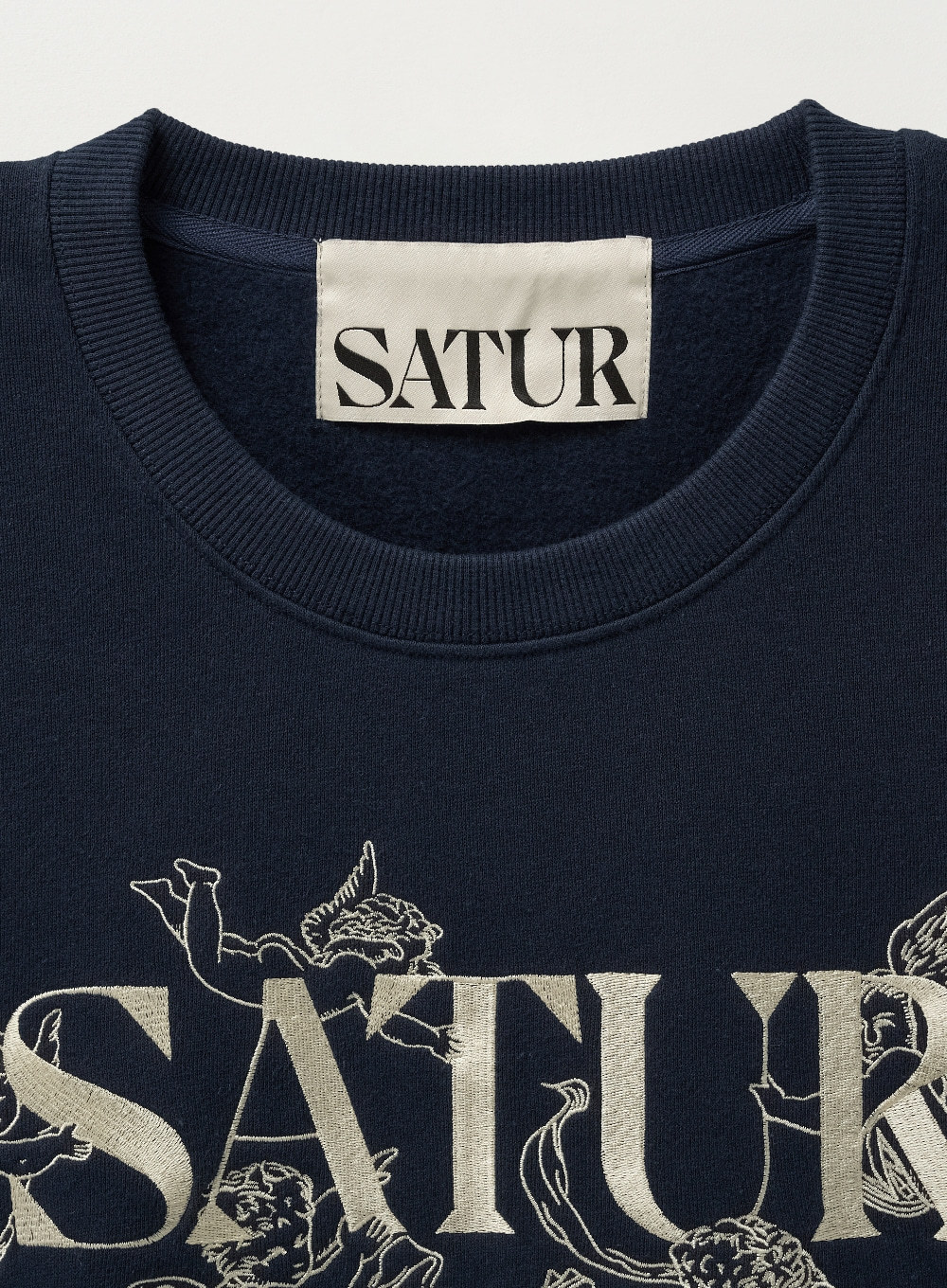 24FW]SATUR☆Angel Graphic Sweatshirt☆スウェットシャツ☆MAN (SATUR