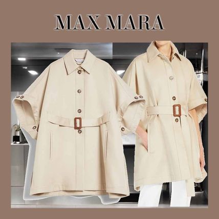 トレンチ Max Mara(マックスマーラ) ポンチョ・ケープ(レディース
